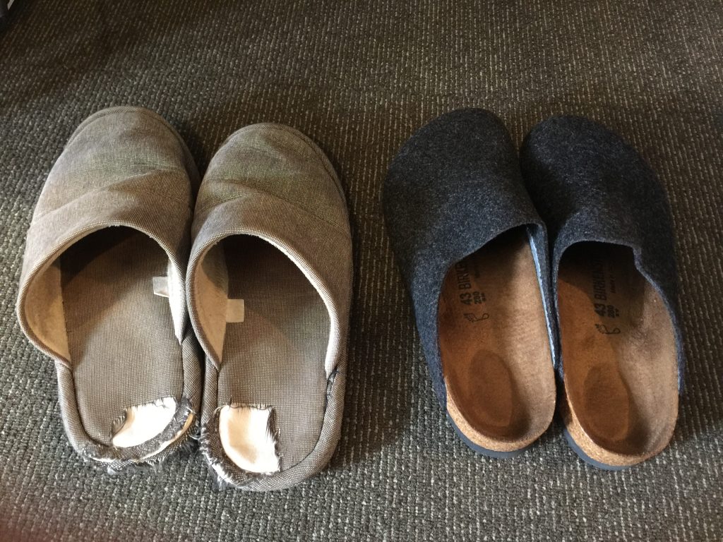Out with old, in with new.