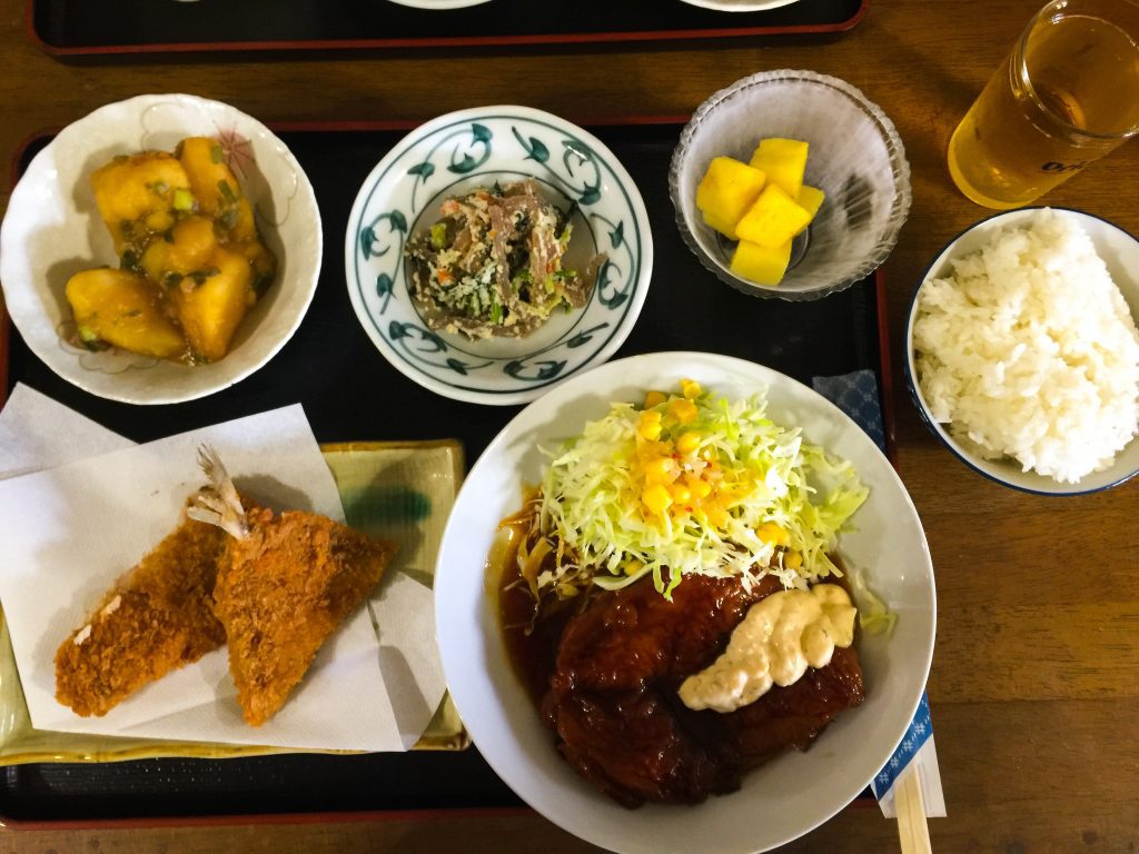 Dinner at Yu Yu.